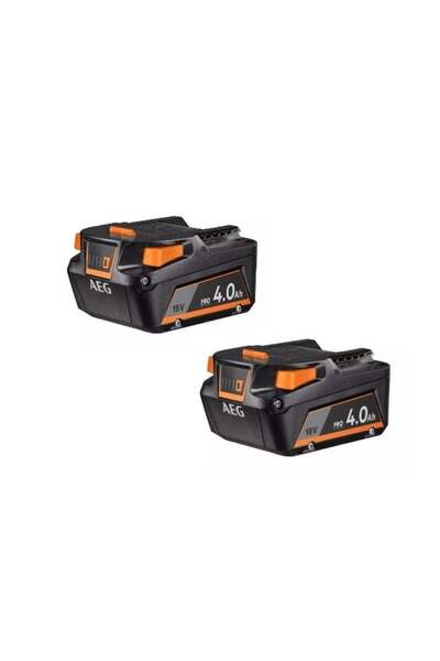 AEG L1840s 18v 4.0 Ah Akü Seti