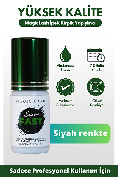 Magic Lash Super Fast Güçlü İpek Kirpik Yapıştırıcı 1 Saniye