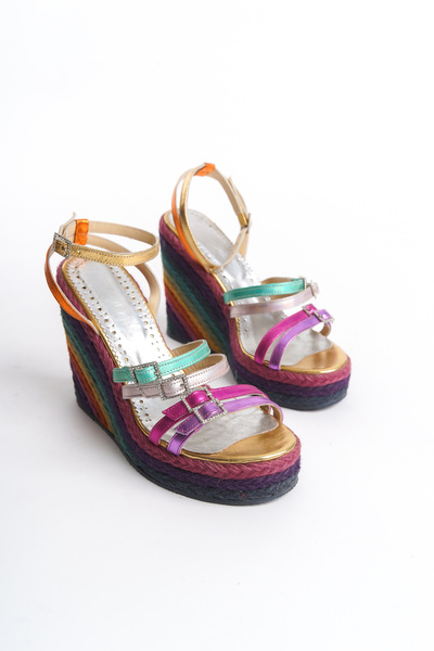 Elile Shoes Hakiki Deri Topuklu Sandalet 33-34-35-41-42-43-44 Numara