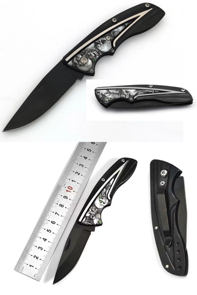 Janva Kamp Çakı Bıçak Koleksiyonluk Özel Harekat Jasad Pratik 16 cm Klipsili Kemere Takmalı