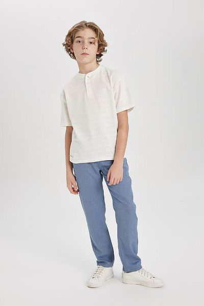 DeFacto Boy's Standard Leg Trousers B7487a824sp