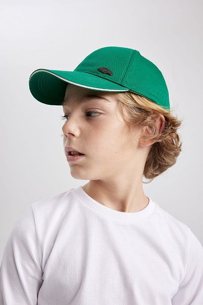 DeFacto Jungen-Baseball-Basketballkappe aus Baumwolle N5481A624SM