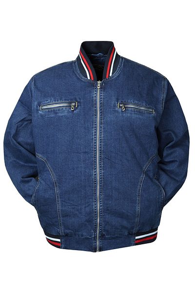 tambattal Το Dekons Plus Size Denim Jacket College Collar Symbol είναι κατάλληλο για μεταξύ 125 κιλών-170 κιλών