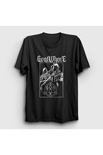 Presmono Unisex Black Spell Metal Goatwhore T-shirt 529640tt