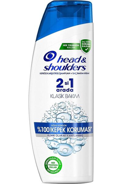 prestij sanal market Head & Shoulders Klasik Bakım 2'si 1 Arada Kepeğe Karşı Etkili Şampuan 250 ml
