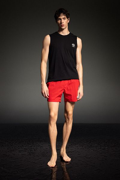 DeFacto Fit bedruckte kurze Sportler-Badeshorts B5995ax24hs