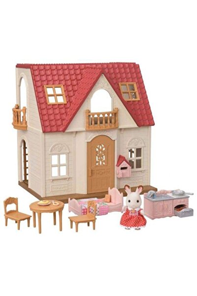 Epoch Sylvanian Families-Casuta Red Roof Cozy Cottage