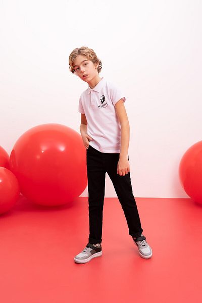 DeFacto Boy's Straight Fit Jeans - B5445A824Sm Basic Leg Trousers