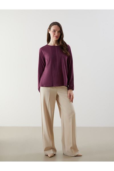 LC Waikiki Γυναικεία μπλούζα LCW Grace Crew Neck