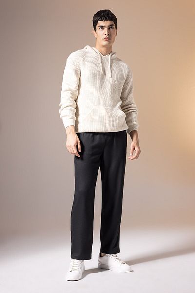 DeFacto Relax Fit Basic Flat Flat Leg - Lace Up Pocket B7336ax23wn