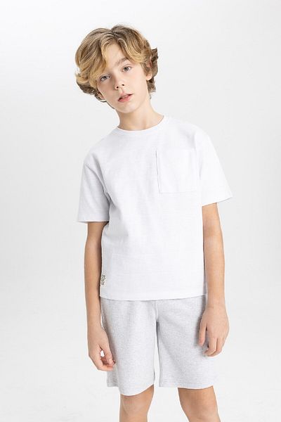 DeFacto Boy's Pike Basic Bermuda Shorts B5866A824Sm