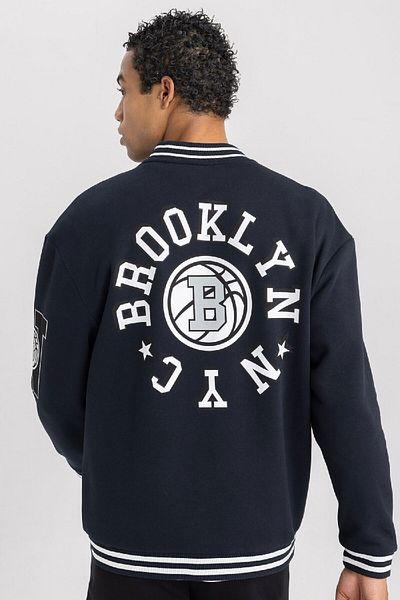 DeFacto Fit Oversize Fit Thick Sweatshirt Fabric Cardigan with Pockets