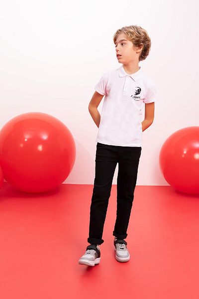 DeFacto Boy's Straight Fit Jeans - B5445A824Sm Basic Leg Trousers