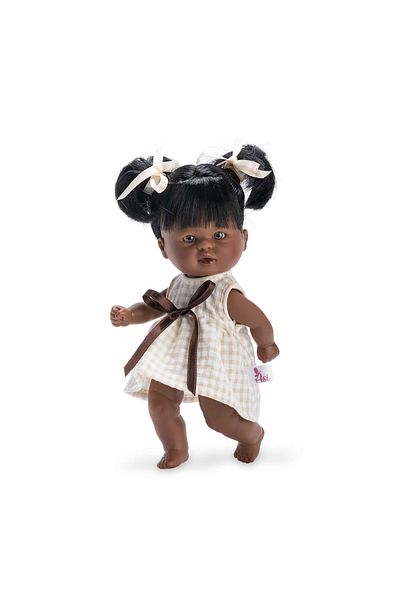 Asivil S.L. Black Pigtail Doll 20cm