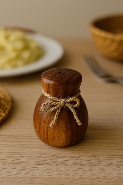 Mirilliahome Acacia Wooden Salt and Pepper Shaker