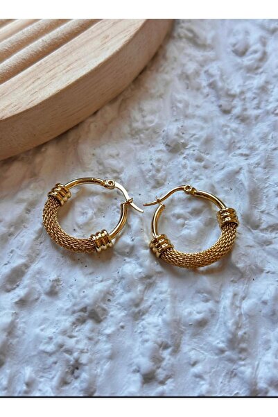 GOLD ÇELİK KÜPE