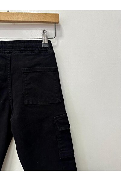 rois ÇOCUK KARGO SİYAH PANTOLON