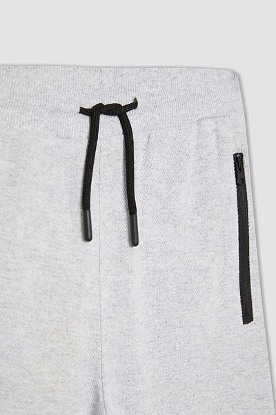 DeFacto Boy's Zippered Pique Basic Sweatpants B5755A824Sp