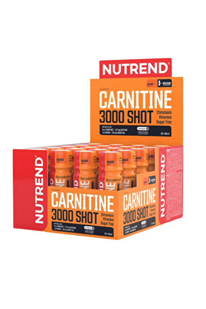Nutrend L-carnitine Shot 3000 Mg 20 Ampül Sıvı Karnitin Portakal