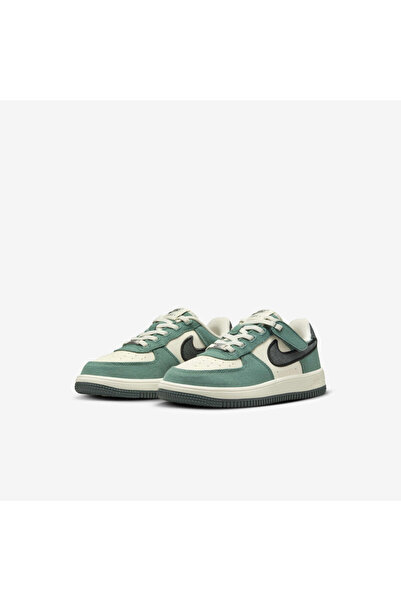 Nike Force 1 LV8 3 EasyOn "Coconut Milk & Bicoastal Bağcıksız Yeşil Çocuk Spor Ayakkabı