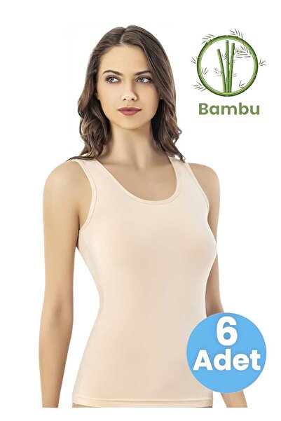 Tezzgelsin Жіночий 6-панельний топ з товстими бретелями з бамбука