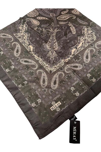 MİRAY 80 x 180 - Βαμβακερό σάλι Nubuck -04917