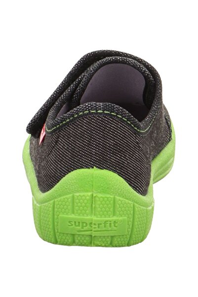 Superfit Bill Snake Boys Nursery Kindergarten Home Shoes - Black