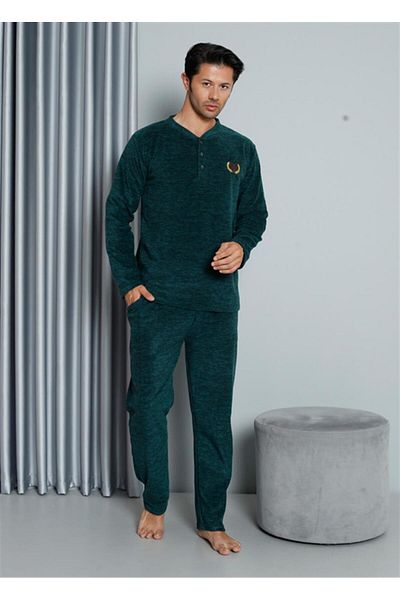 modaserdem Σετ ανδρικές πιτζάμες Mdsrdm Welsoft Fleece
