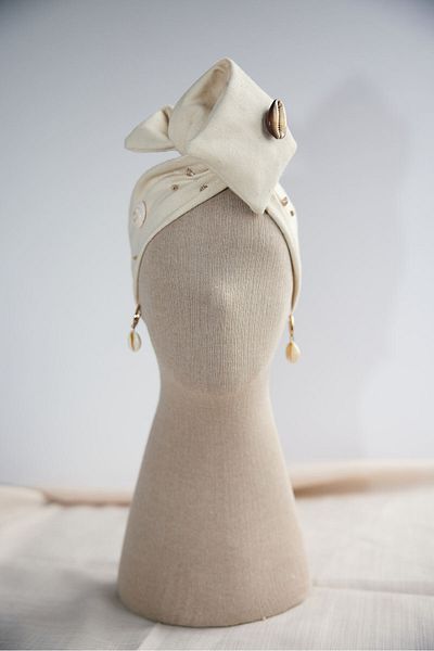 Bukiro Oceana Pearl String Bandana μπαντάνα με σχέδιο κορδόνι με κοχύλια