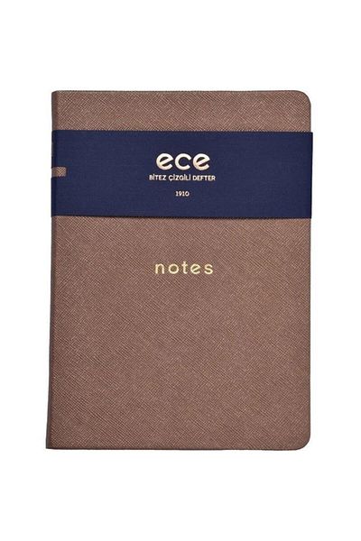 Ece 13x18 بيتز جلد ايطالي 112 ص. 80 جرام. دفتر غير مبطن