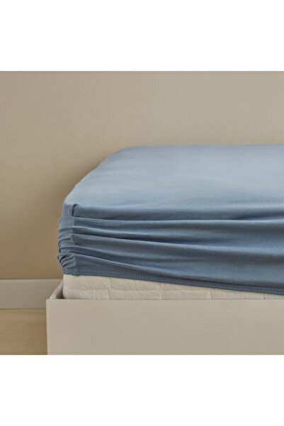 Karaca Cearşaf de pat pentru pat pieptănat acasă single Indigo