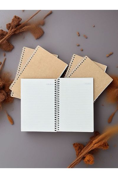 ORCOPY Caiet cu dungi 14,8x21cm 70 coli (140 pagini)