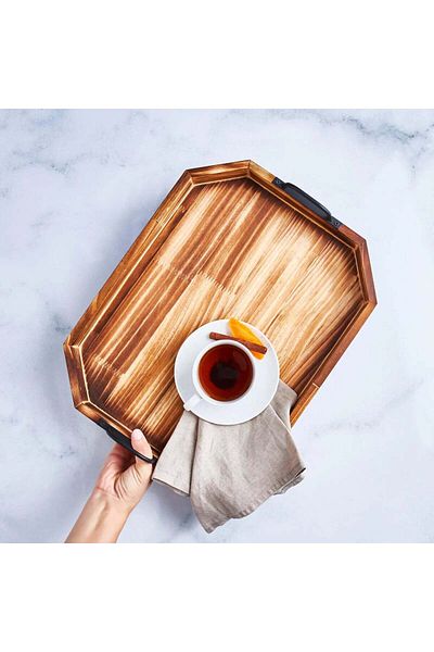Karaca Karaca Rustic Rectangular Tray 42 cm