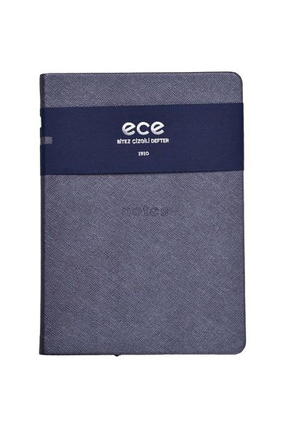 Ece 13x18 بيتز جلد ايطالي 112 ص. 80 جرام. دفتر غير مبطن