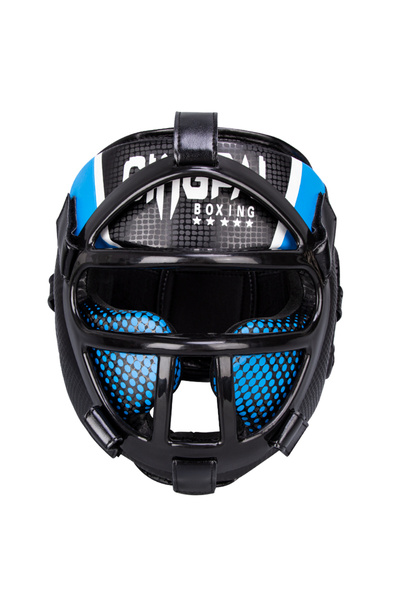 Choice M AGW MZ أزرق موي تاي مارتيال تايكوندو مع قناع للأطفال/البالغين غطاء ر...