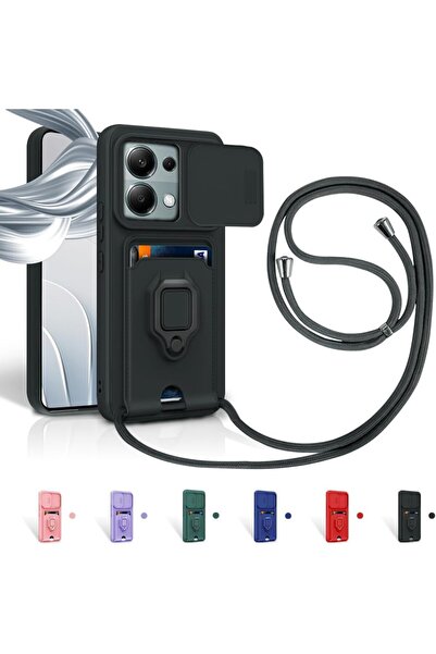 Rivor Xiaomi Redmi Note 13 Pro 4g Compatible Case Camera Protection Sliding C...