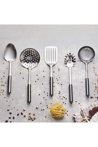 Karaca Set de servire Karaca Caise Master 5 piese, negru
