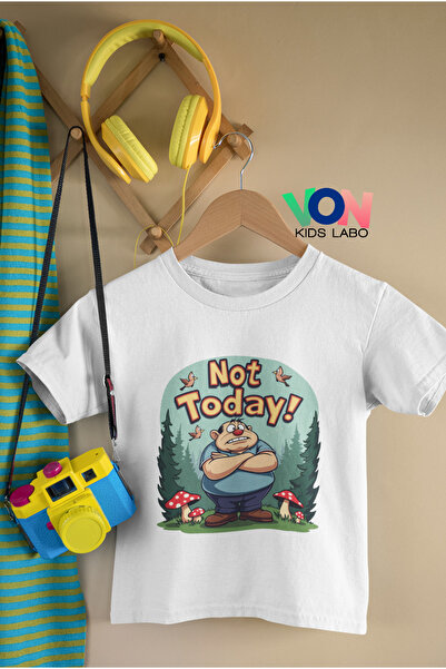 SVART WEAR DEČJA MAJICA SA ZABAVNIM TROMETOM "NE DANAS" P Pamuk U