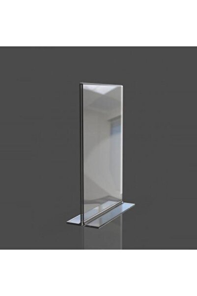 Genel Markalar 7,5x10,5 Cm A7 T-tipi Dikey Şeffaf Pleksi Föylük Menü Broşür Etiket Fotoğraflık Albümlük