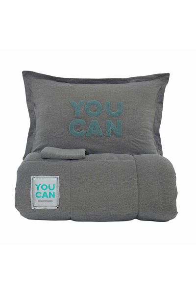 Karaca MOTTO GREY SINGLE, SINGLE PERSON, GRAY01
