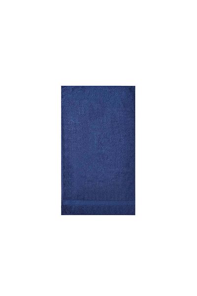 Karaca Home Joey prosop de baie din bumbac egiptean, 100cmx150cm, bleumarin