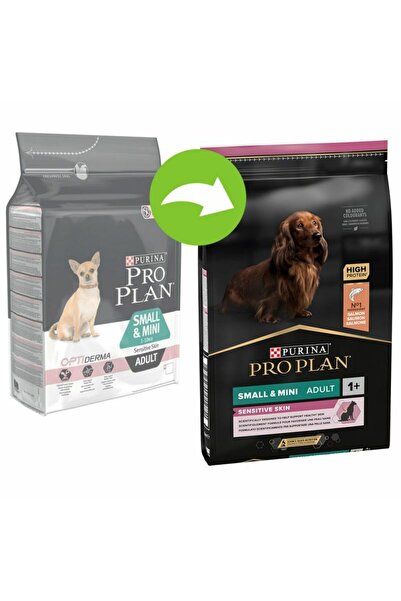 Pro Plan Sensitive Skin Small & Mini Somonlu Küçük Irk Köpek Maması 3 Kg