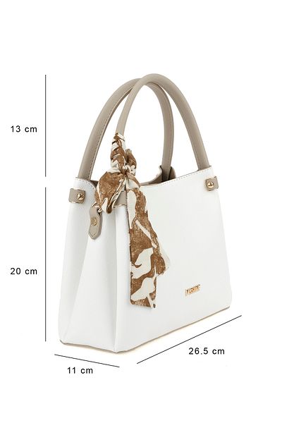 Ziya Geantă albă de mână și de umăr pentru femei 151979 Z3104