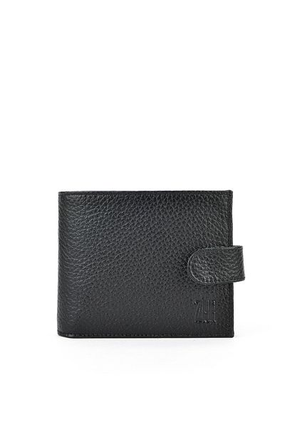 Ziya Men's Genuine Leather Wallet Black 1519841 Zyf01