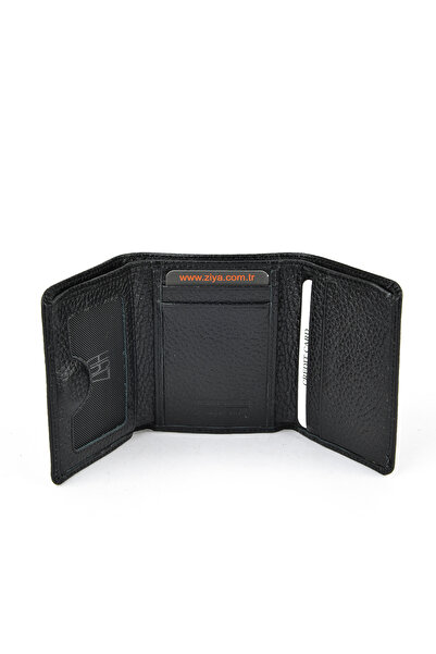 Ziya Чоловічий гаманець з натуральної шкіри, чорний 1519841ZD05
