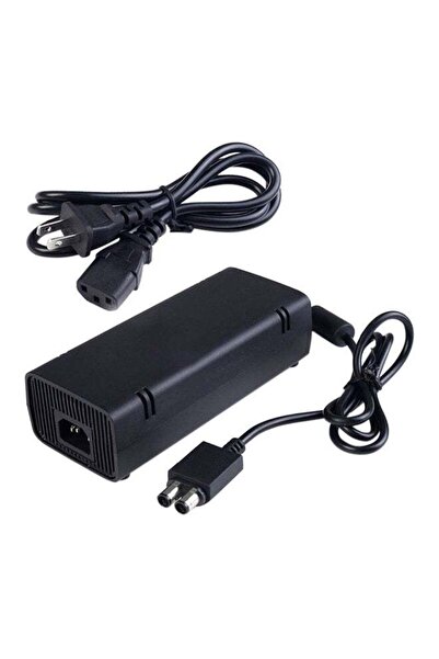Generic محول طاقة Xbox 360 Slim وشاحن Xbox - سلكي