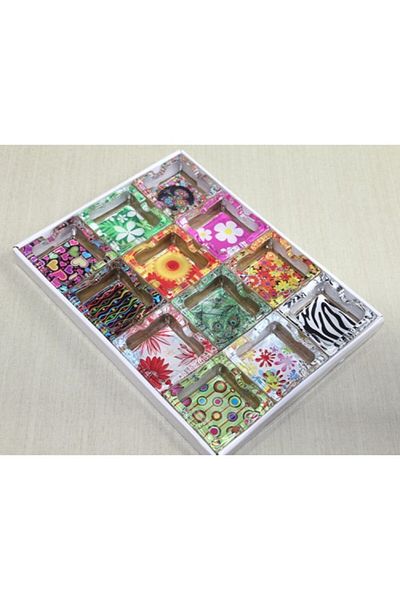 ForWhat Glass Design Ash Tray Ashtray for Office Home Office Decor