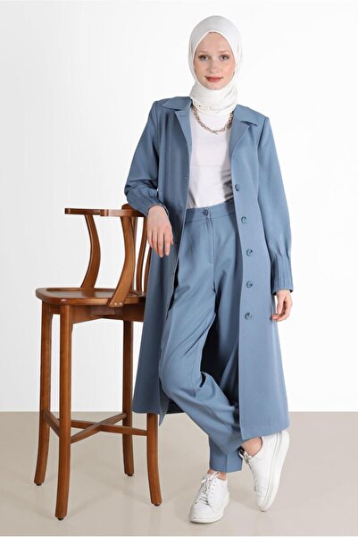 Alvina Carrot Pants with Rubber Detail on the Legs 70373