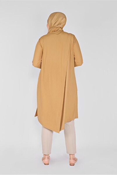 Alvina Double Tunic with Round Neck Pockets - 20130
