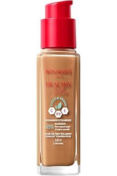 Bourjois Bourjois Healthy Mix Clean Foundation - 58W - Caramel, 30 ml